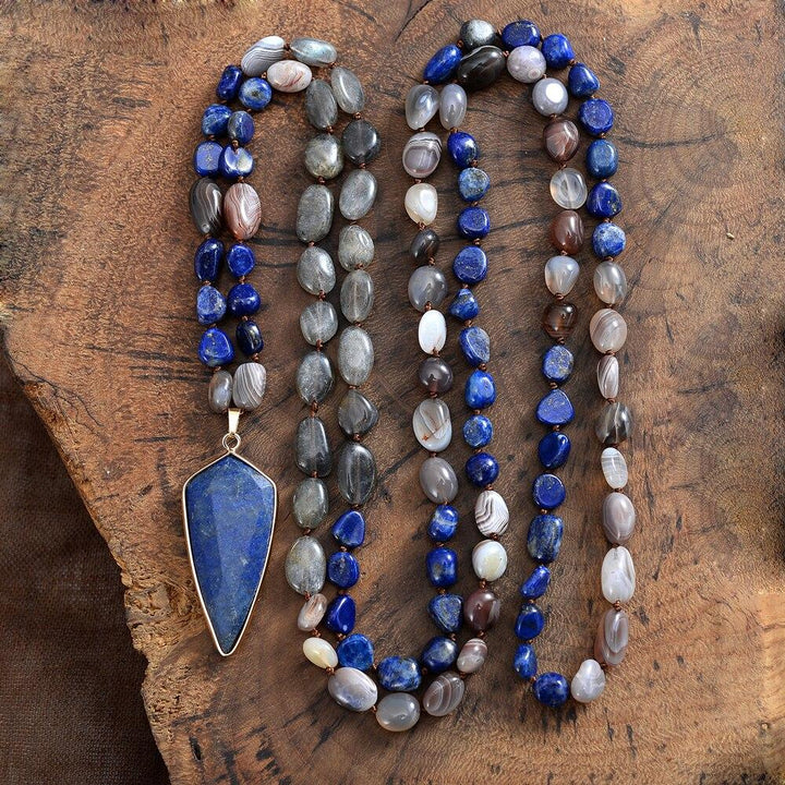 Protective Mala Necklace - Aurealis-Nora Luxe