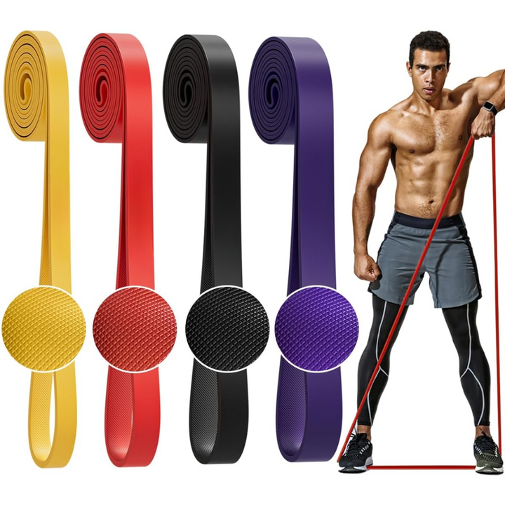 Pull-Up Assist Resistance Bands Set – Training Bands for Strength Training-5-85 LBS Multicolored-Nora Luxe