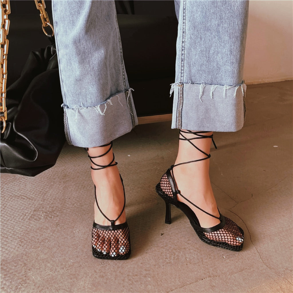 Pumps with a pointed design – Céleste-Orange-3-Nora Luxe