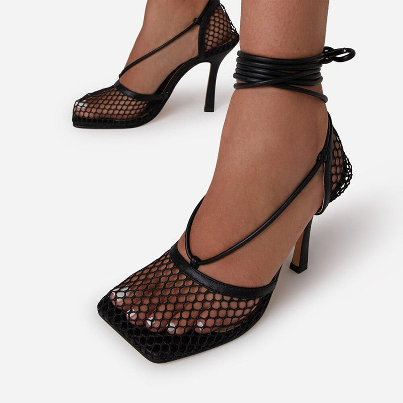 Pumps with a pointed design – Céleste-Orange-3-Nora Luxe