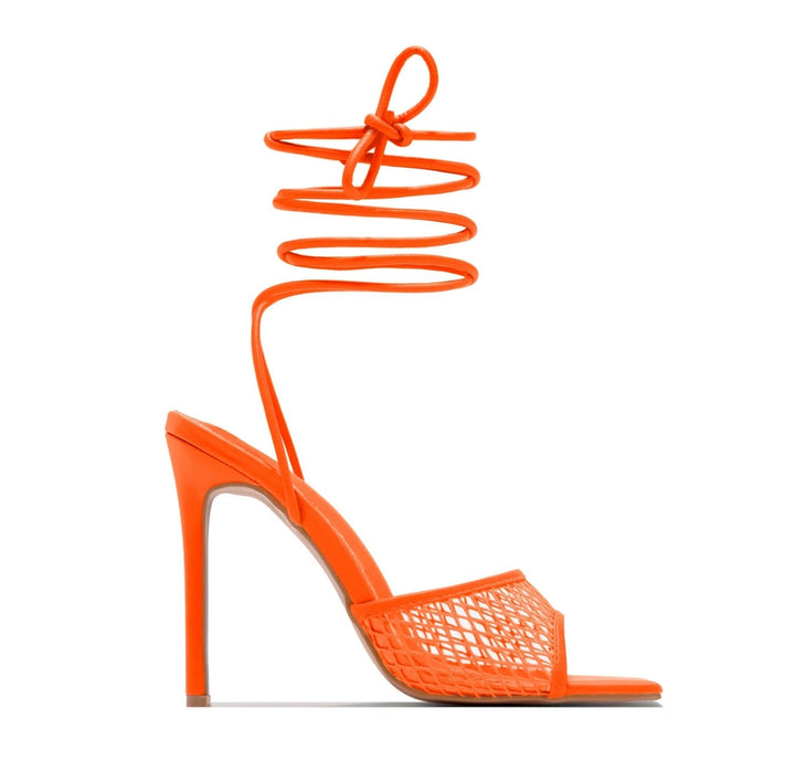 Pumps with a pointed design – Céleste-Orange-3-Nora Luxe