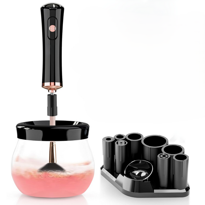 Quick Drying Electric Makeup Brush Cleaner – Clean & Ready to Use Immediately!-Black-Nora Luxe