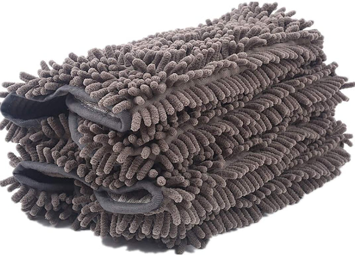 Quick-Drying Microfiber Dog Towel - Super Absorbent & Soft-Gray-Nora Luxe