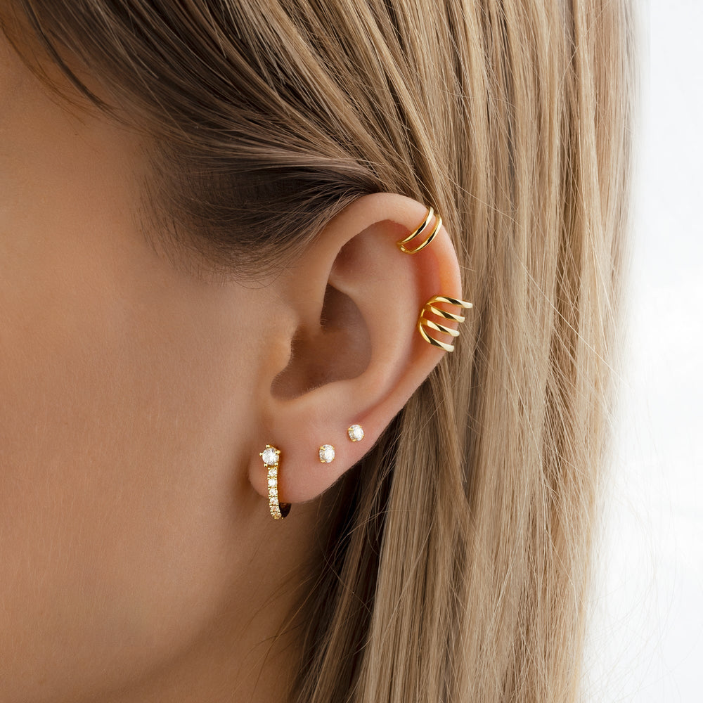 Radiant Earrings - Livia-Silver-Nora Luxe