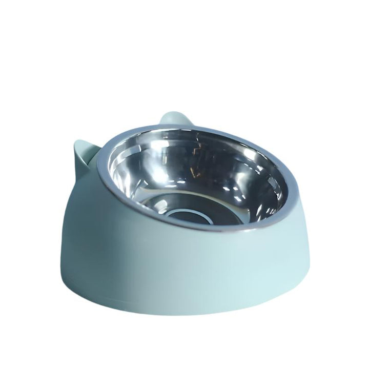 Raised Cat Food Bowl - ComfortBowl-Light Blue-Nora Luxe