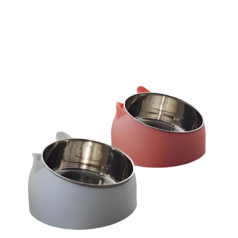 Raised Cat Food Bowl - ComfortBowl-Light Blue-Nora Luxe