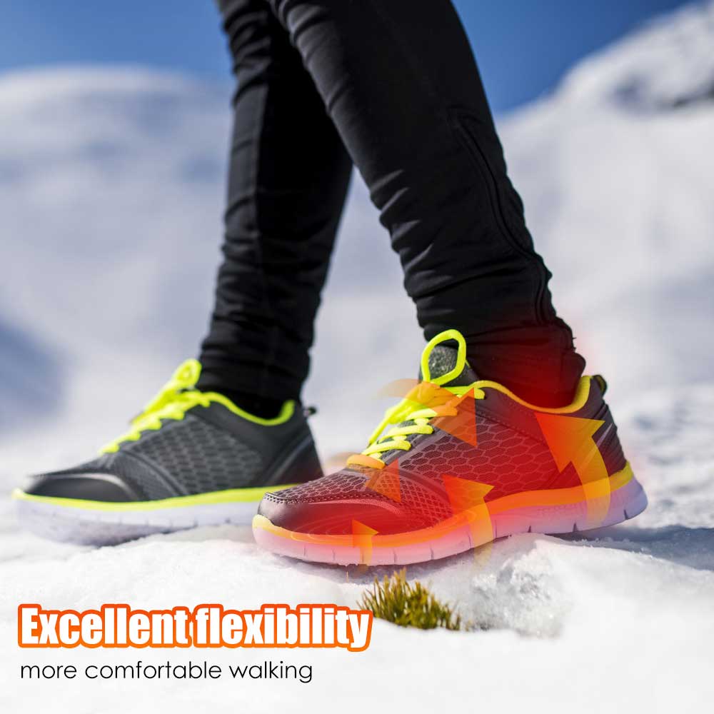 Rechargeable Heated Insoles - Aurora-6.5 - 8.0-Nora Luxe