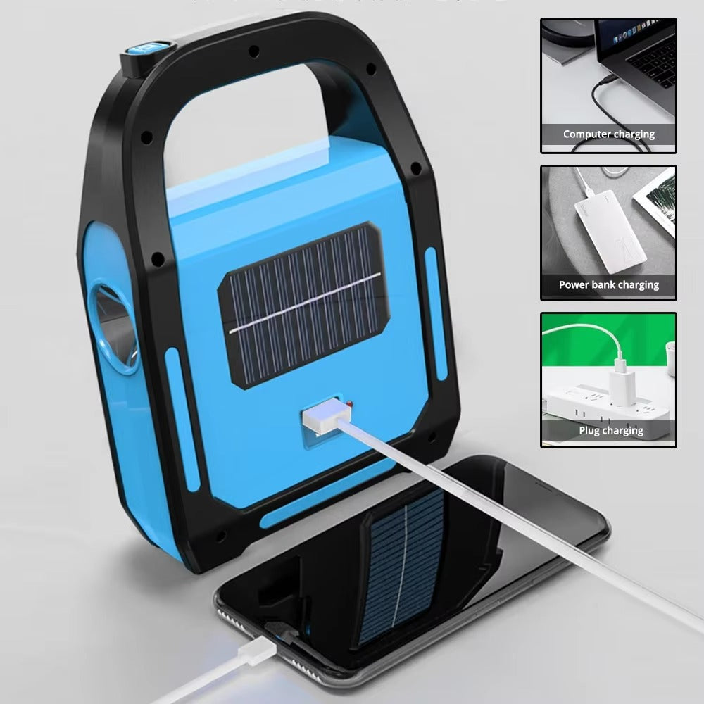 Rechargeable USB Camping Lantern with Powerbank - SolarGlow-Small-Nora Luxe