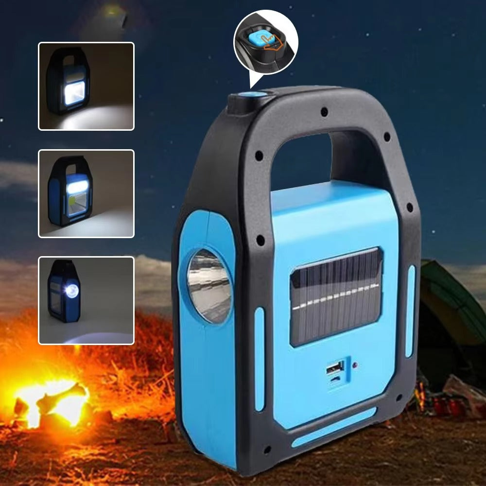 Rechargeable USB Camping Lantern with Powerbank - SolarGlow-Small-Nora Luxe