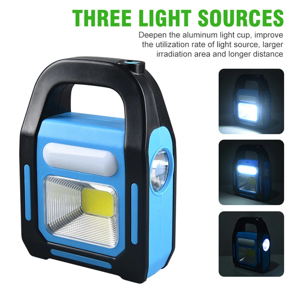 Rechargeable USB Camping Lantern with Powerbank - SolarGlow-Small-Nora Luxe