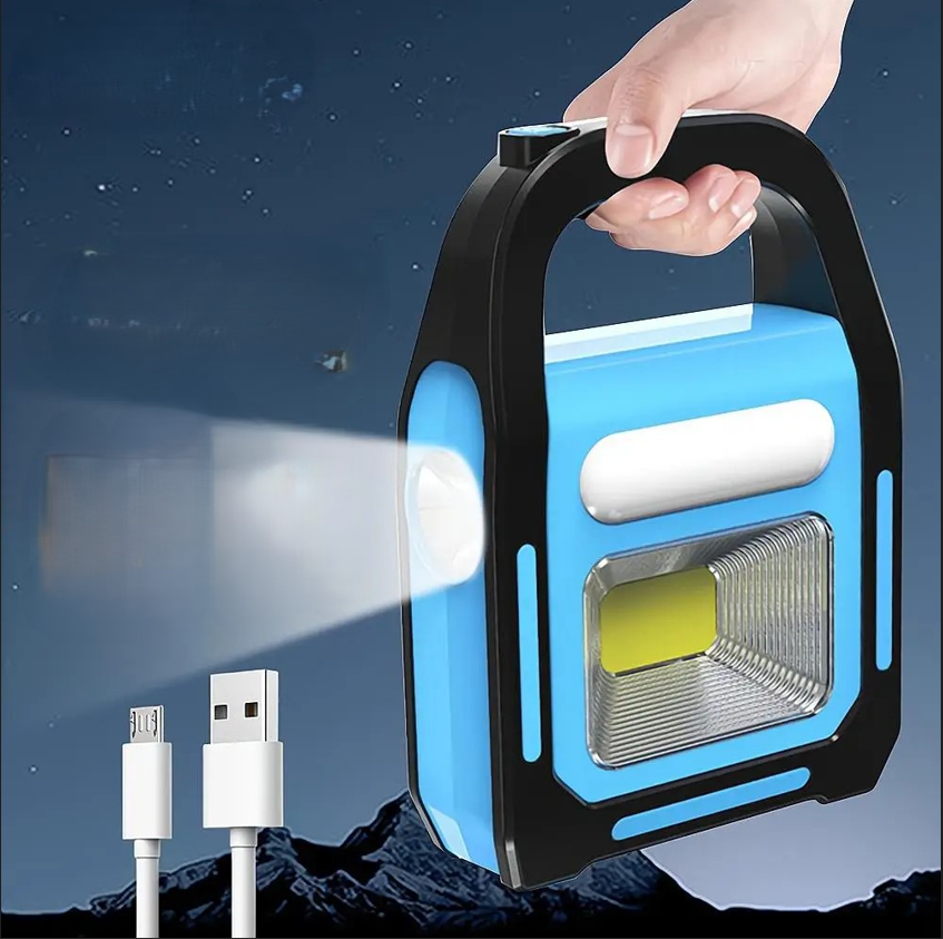 Rechargeable USB Camping Lantern with Powerbank - SolarGlow-Small-Nora Luxe