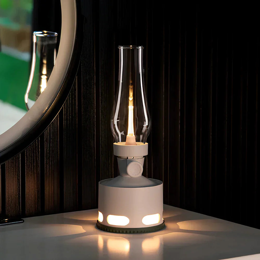 Rechargeable Vintage LED Lantern - LumaLantern-Magnolia-Nora Luxe