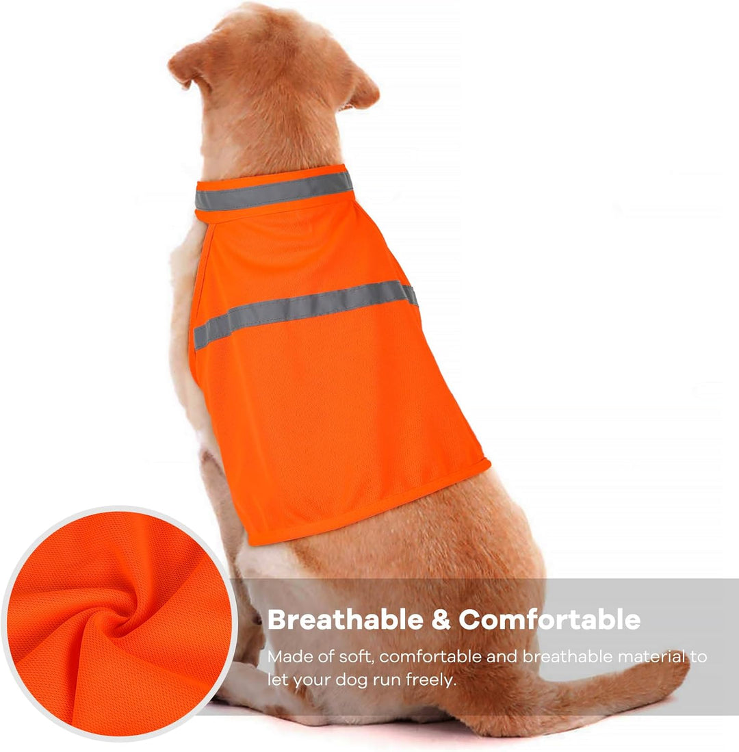 Reflective Dog Vest - Safety Vest with High Visibility-S-Nora Luxe