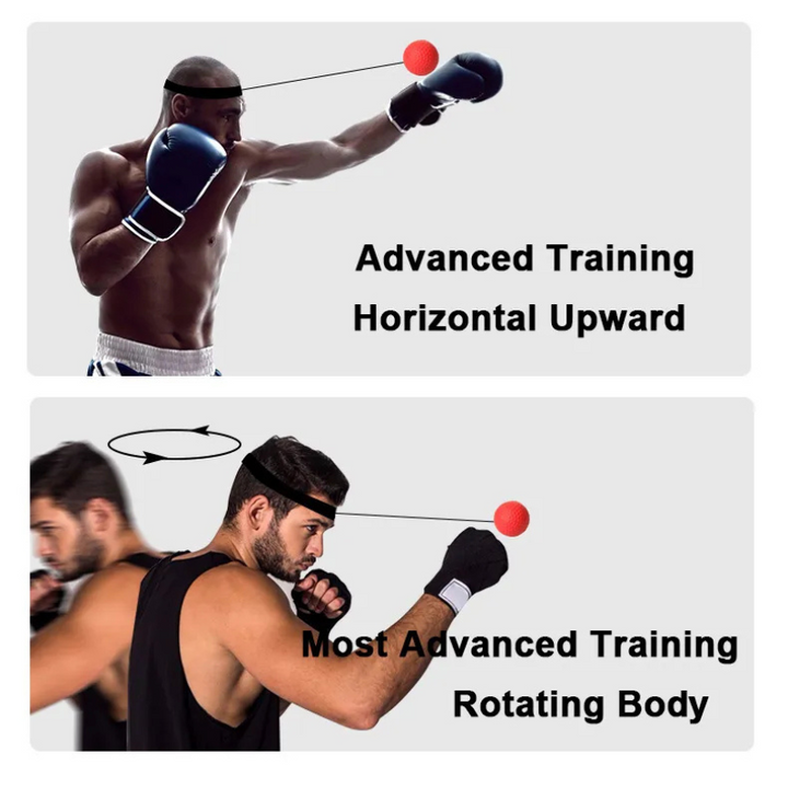 Reflex ball for Boxing Training - PunchPro-Black (Light Weight)-Nora Luxe