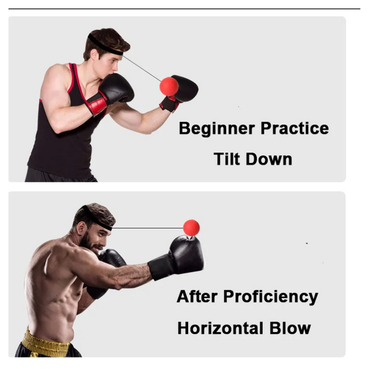 Reflex ball for Boxing Training - PunchPro-Black (Light Weight)-Nora Luxe