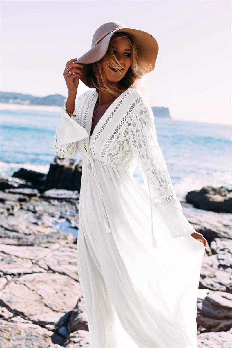 Relaxed Maxi Dress - Luna-XS-Nora Luxe