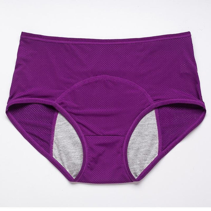 Reliable Menstrual Underwear for Daily Protection - Noor (1+1 FREE)-1+1 FREE (Purple)-S (28–30 inches)-Nora Luxe