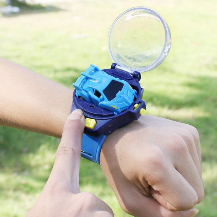 Remote Control Car Clock - RaceMaster-Blue-Nora Luxe