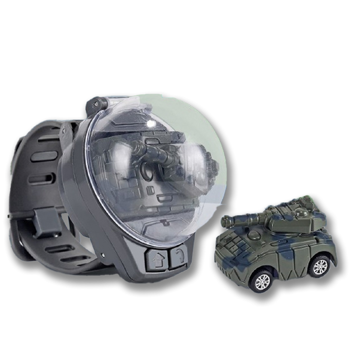 Remote Control Car Clock - RaceMaster-Gray Tank-Nora Luxe