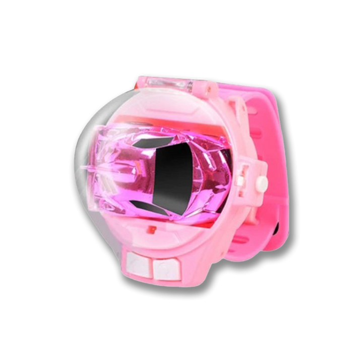 Remote Control Car Clock - RaceMaster-Metallic Pink-Nora Luxe