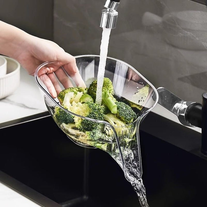 Removable Dish & Draining Basket - DrainEase-Grey-Nora Luxe