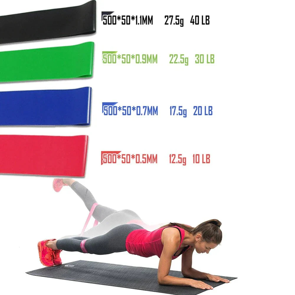 Resistance Band Set - FlexiFit-11 pieces-Nora Luxe