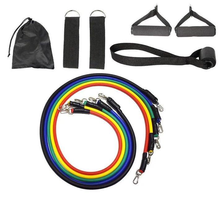 Resistance Band Set - FlexiFit-11 pieces-Nora Luxe