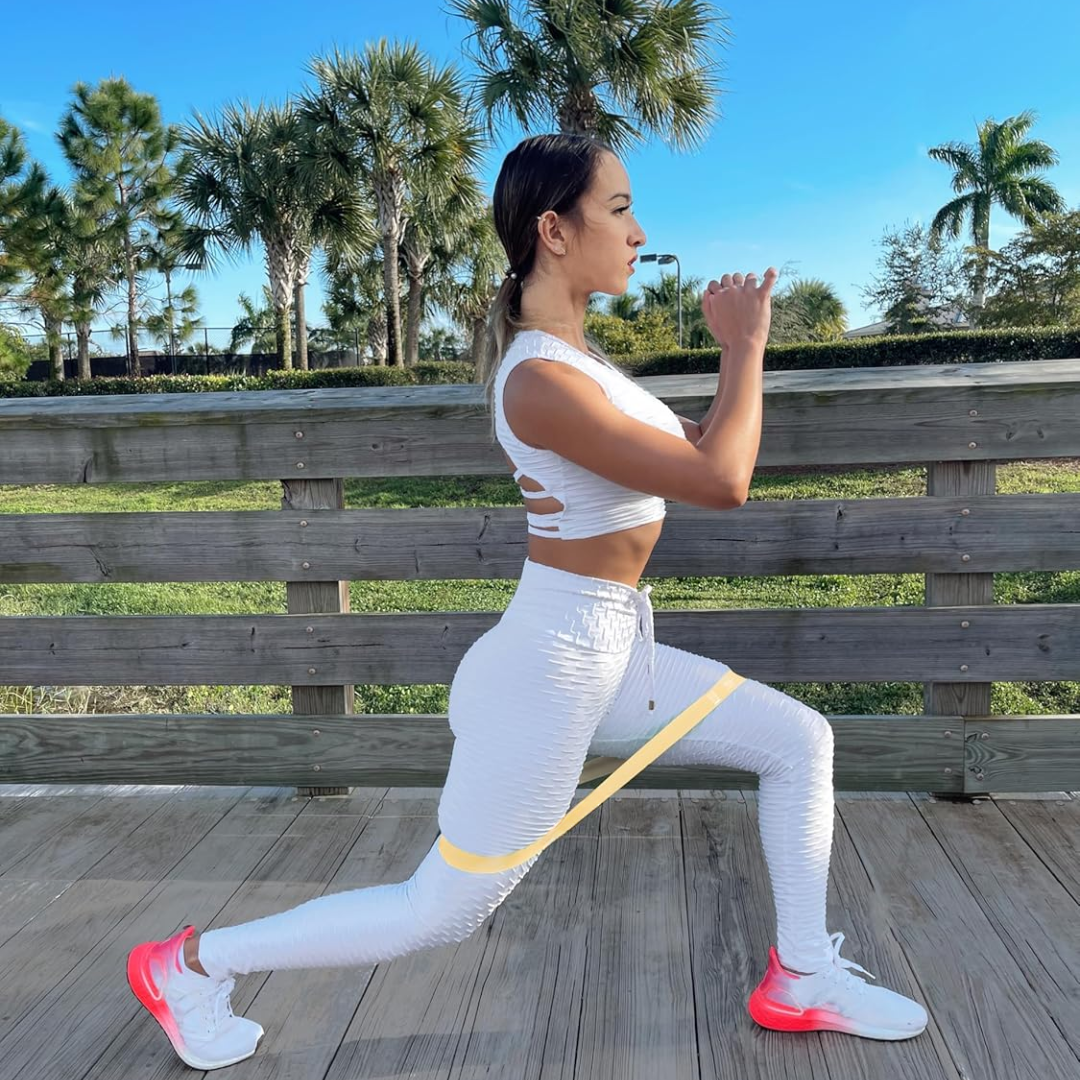 Resistance Bands Set – 5 Bands with Instructions and Storage Bag-Diverse colors-Nora Luxe