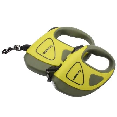 Retractable Dog Leash with LED Lighting - SafePaw-White-196.85 inches-Nora Luxe