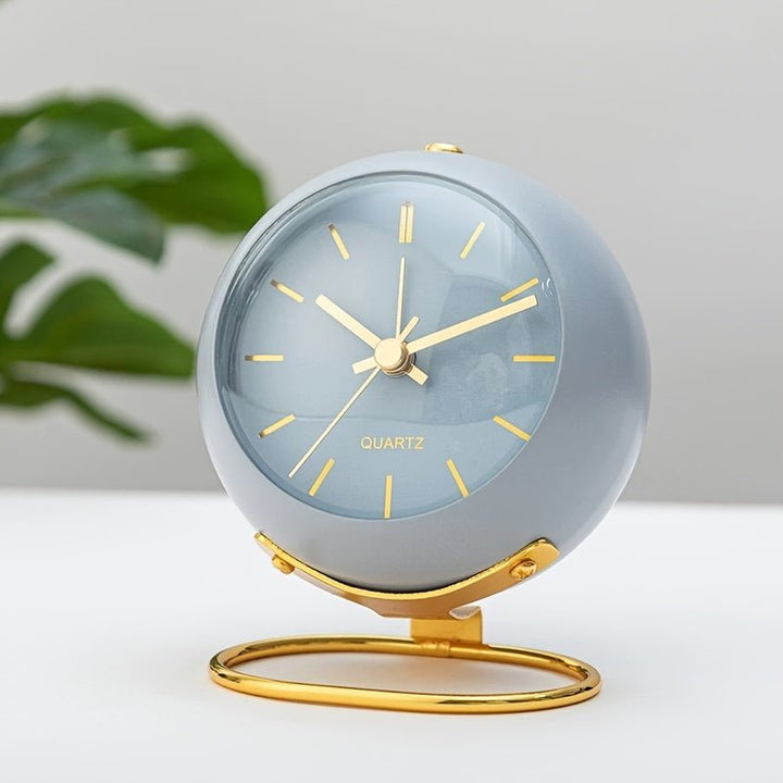 Retro Analog Alarm Clock – Buzzley-Pink-The Livary