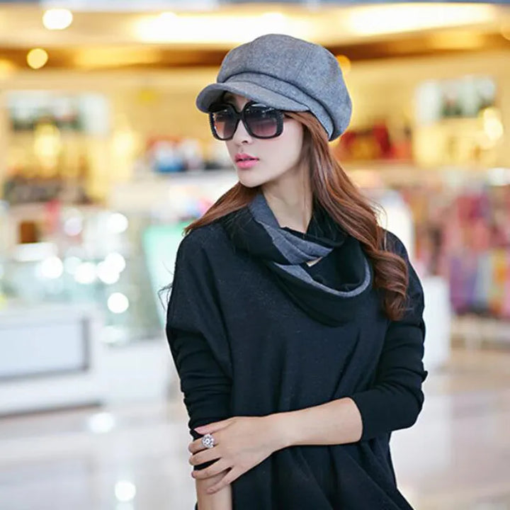 Retro Balloon Hat - Verna-Gray-Nora Luxe