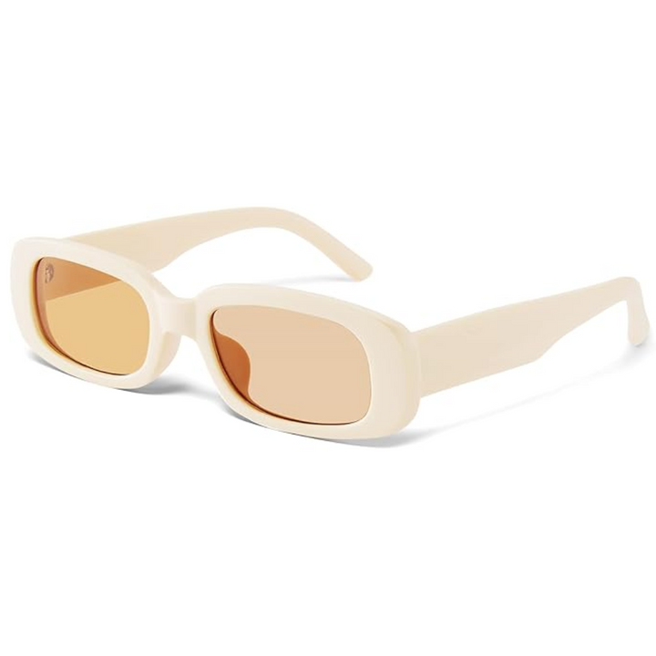 Retro Rectangular Y2K Sunglasses - Aria-Rice-Nora Luxe