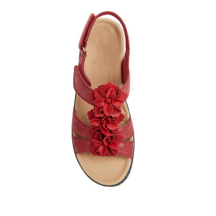 Retro summer sandals for women – Aurelia-Yellow-3-Nora Luxe