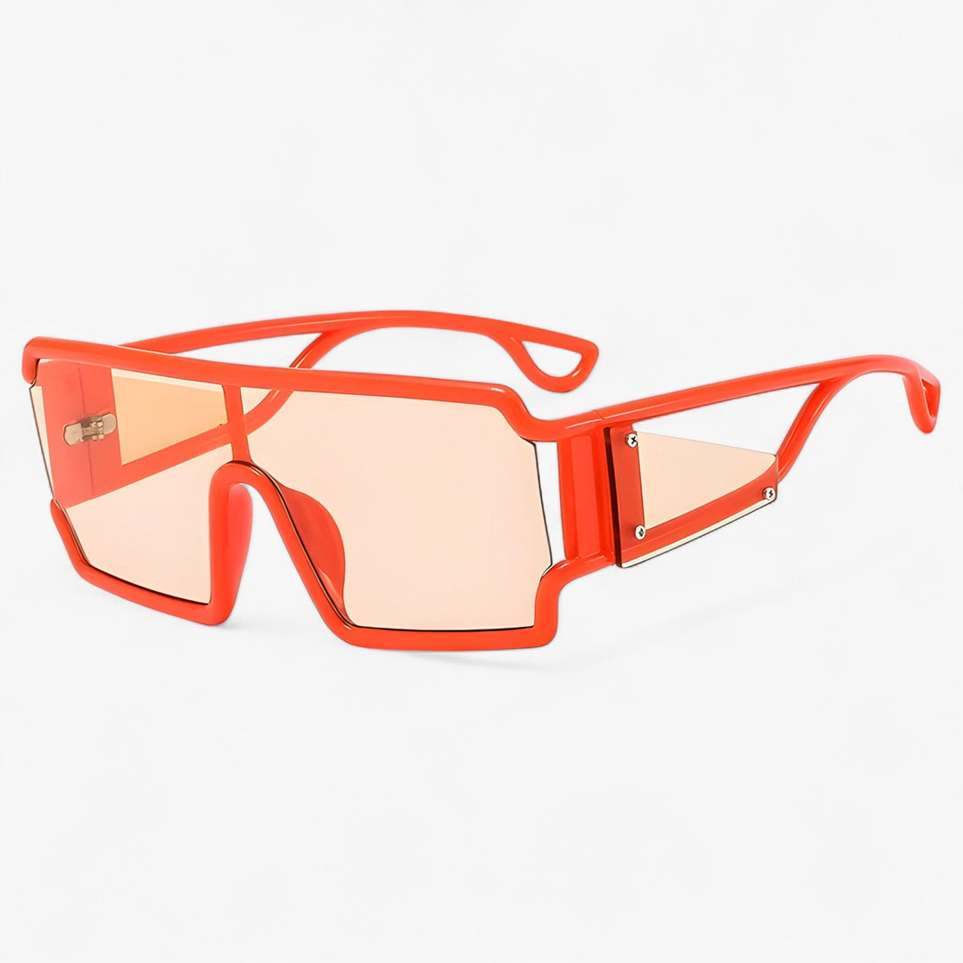 Retro sunglasses with classic chic - Solenne-Red-Nora Luxe
