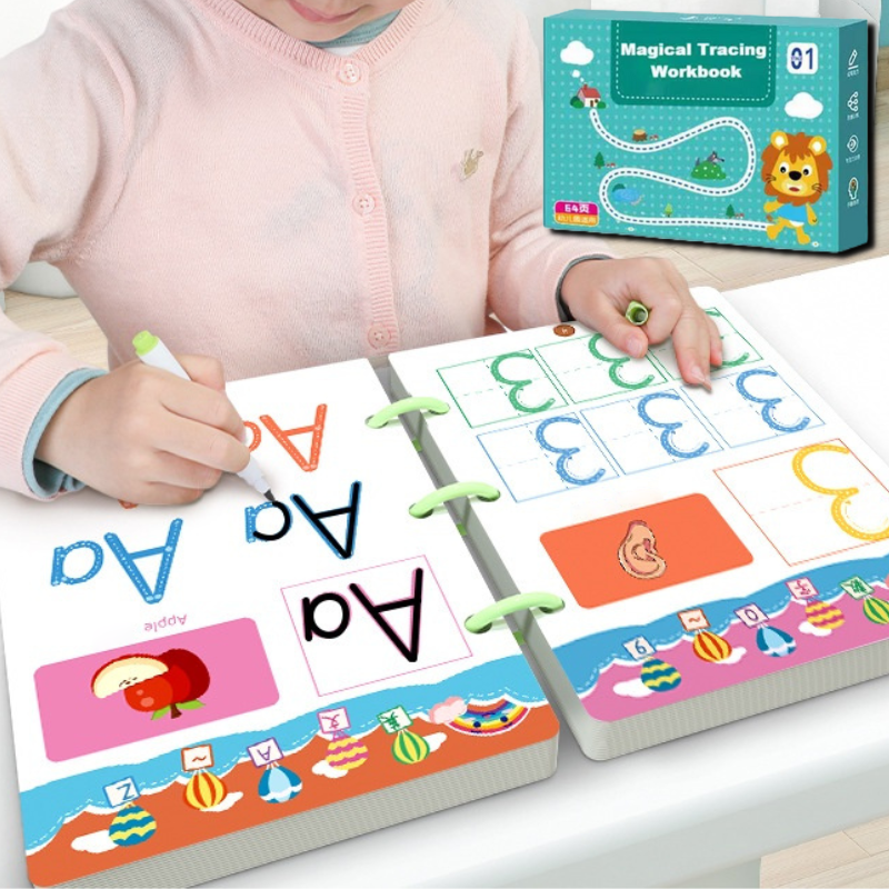 Reusable Cover Writing Workbook Set - Pip-Nora Luxe