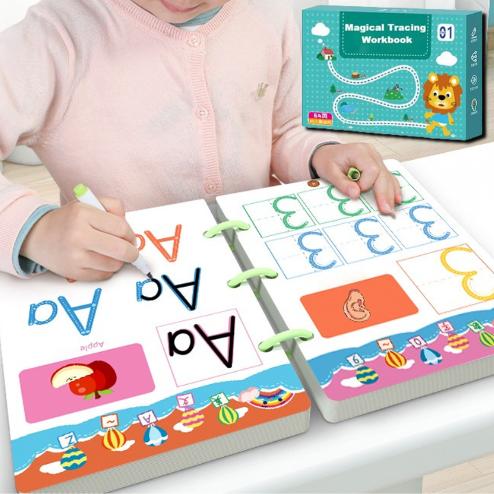 Reusable Cover Writing Workbook Set - Pip-Nora Luxe