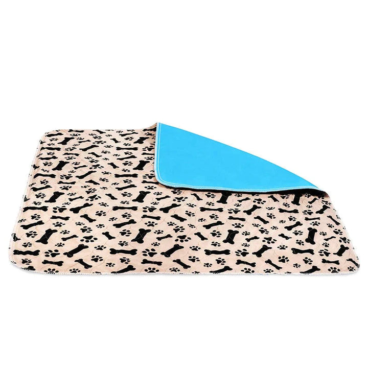 Reusable Plasma for Dogs - EcoPad-Coffee-Bone-Paw-15.7 5 x 23.62 inches-Nora Luxe