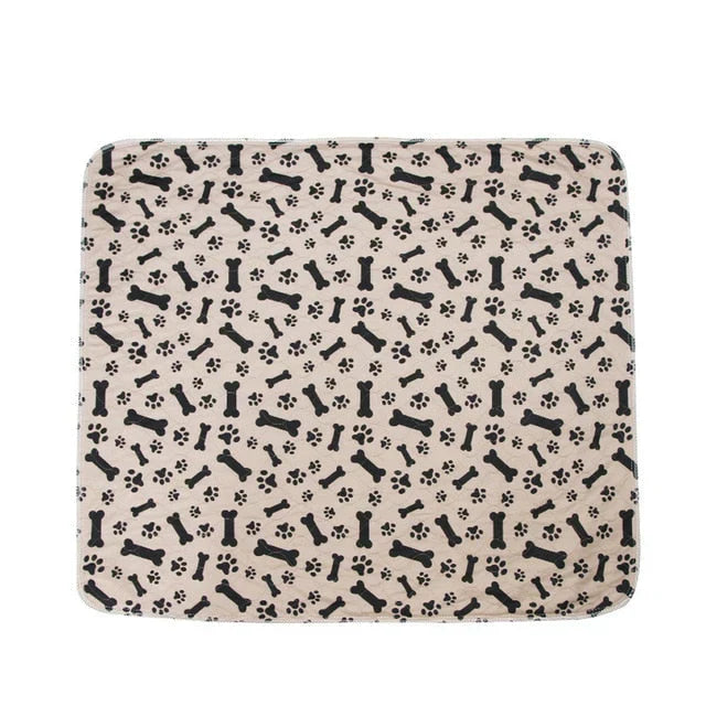 Reusable Plasma for Dogs - EcoPad-Coffee-Bone-Paw-15.7 5 x 23.62 inches-Nora Luxe
