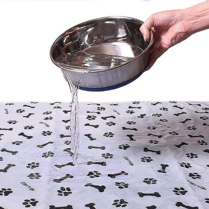 Reusable Plasma for Dogs - EcoPad-Coffee-Bone-Paw-15.7 5 x 23.62 inches-Nora Luxe