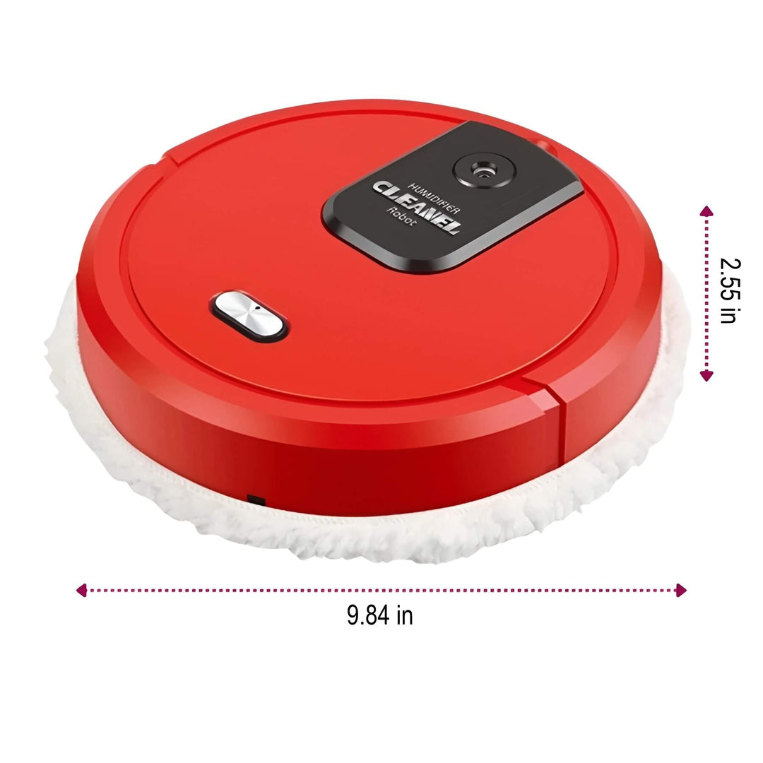 Robot Mop for Home Use - CleanBot-Black-Nora Luxe