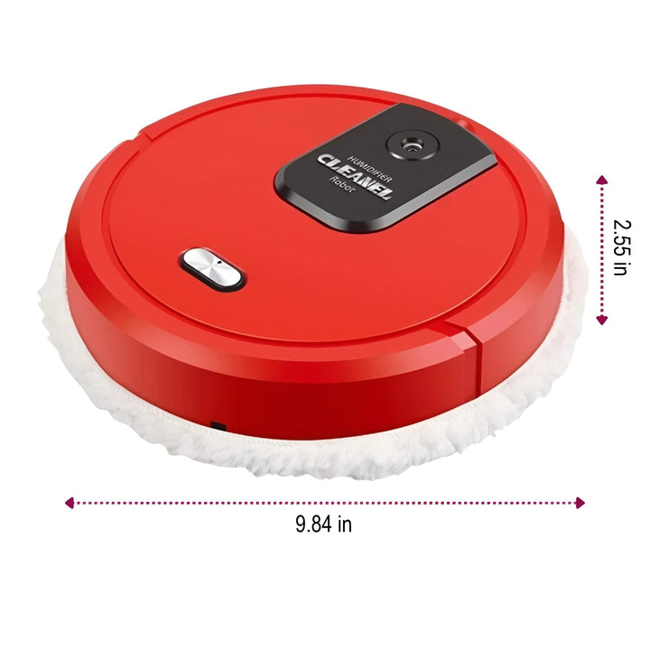 Robot Mop for Home Use - CleanBot-Black-Nora Luxe