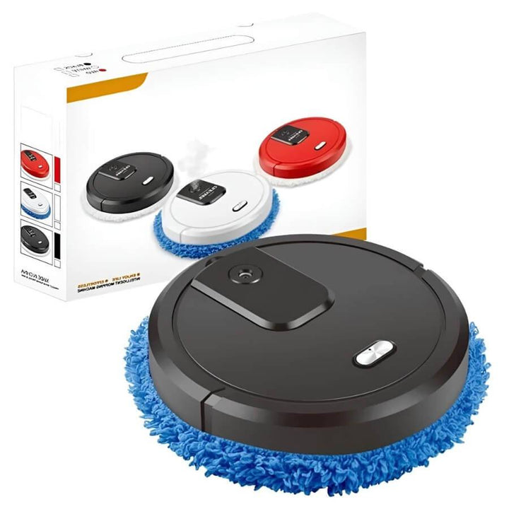 Robot Mop for Home Use - CleanBot-Black-Nora Luxe