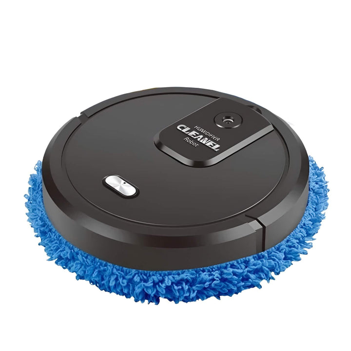 Robot Mop for Home Use - CleanBot-Black-Nora Luxe