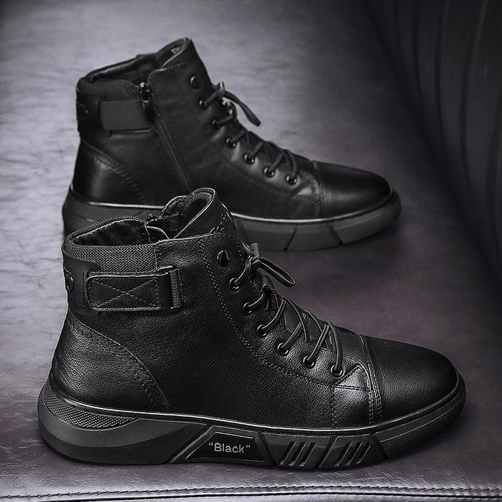 Robust Black Men's Shoes - Maxwell-6.5-Nora Luxe