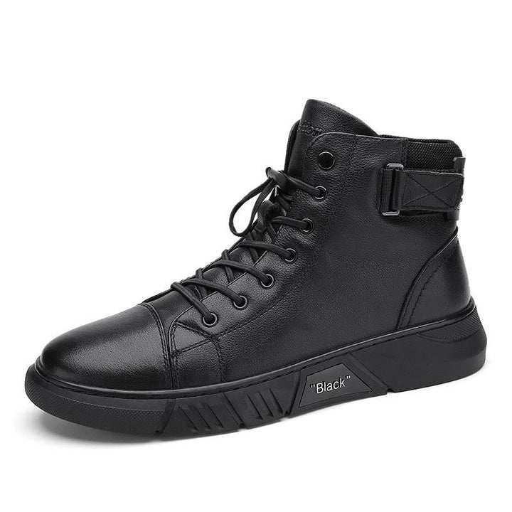 Robust Black Men's Shoes - Maxwell-6.5-Nora Luxe