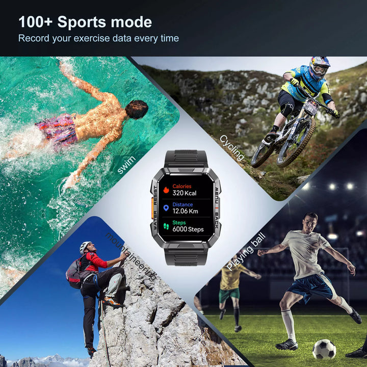 Robust Smartwatch for Adventurers - TrailMate-Nora Luxe