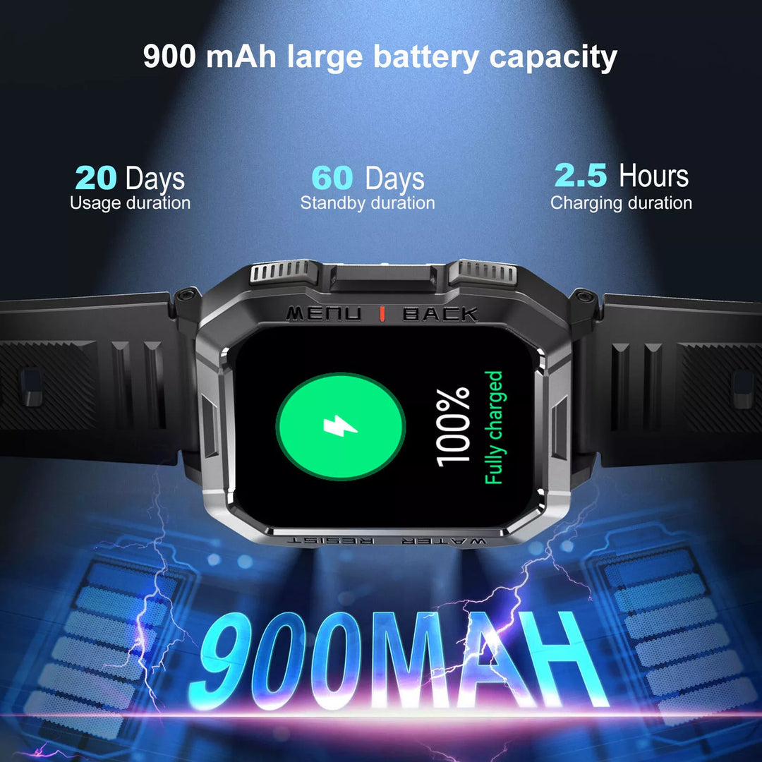 Robust Smartwatch for Adventurers - TrailMate-Nora Luxe