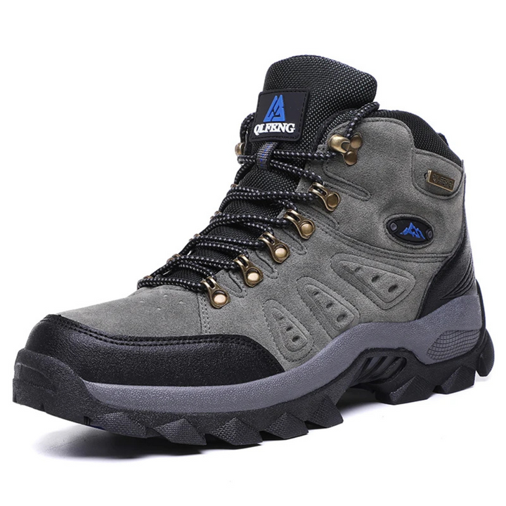 Robust Versatile Walking Shoes - Expedition Trek-Gray-4.0-Nora Luxe