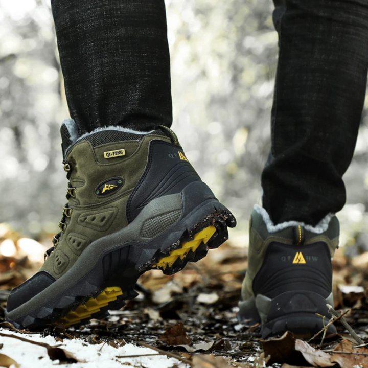 Robust Versatile Walking Shoes - Expedition Trek-Green-4.0-Nora Luxe