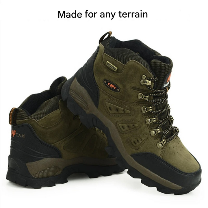 Robust Versatile Walking Shoes - Expedition Trek-Green-4.0-Nora Luxe